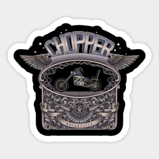 Chopper Sticker